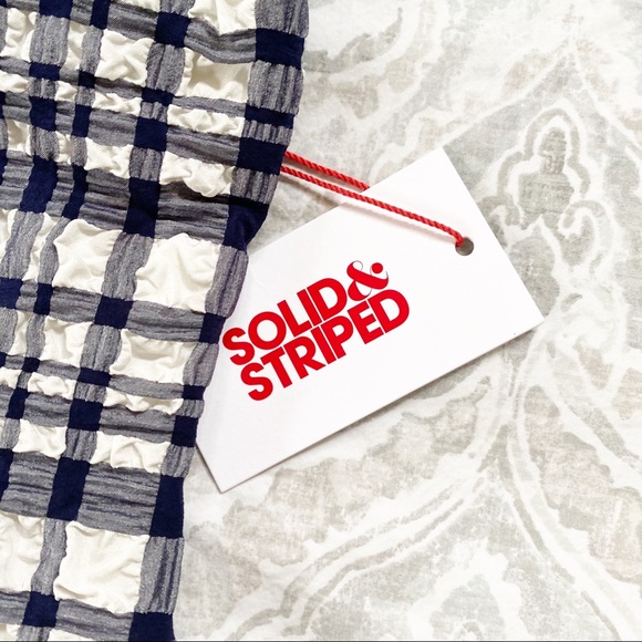 SOLID & STRIPED The Juliana One Shoulder One Piece Swimsuit XS NEW NWT - Picture 4 of 10